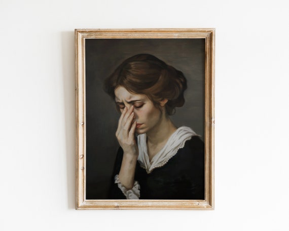 Funny Bathroom Art, Vintage Mid-Century Wall Art