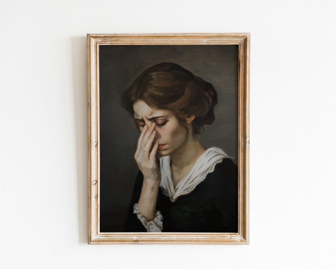 Funny Bathroom Art, Vintage Mid-Century Wall Art