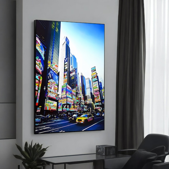 Graffitifilled Cityscape - Urban Graffiti Art Print