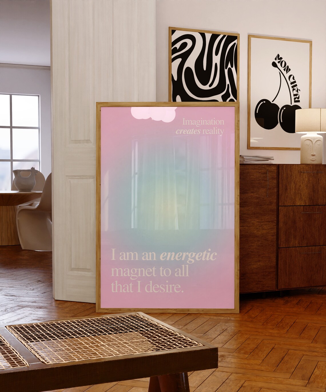 Aura Poster, Affirmation Quote Art Print - Image 2