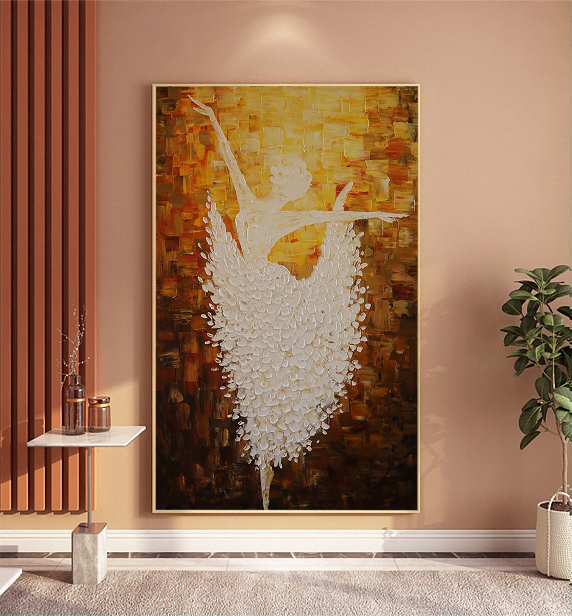 Dancing Ballerina Painting, Girl Room Decor Art Print - Image 4