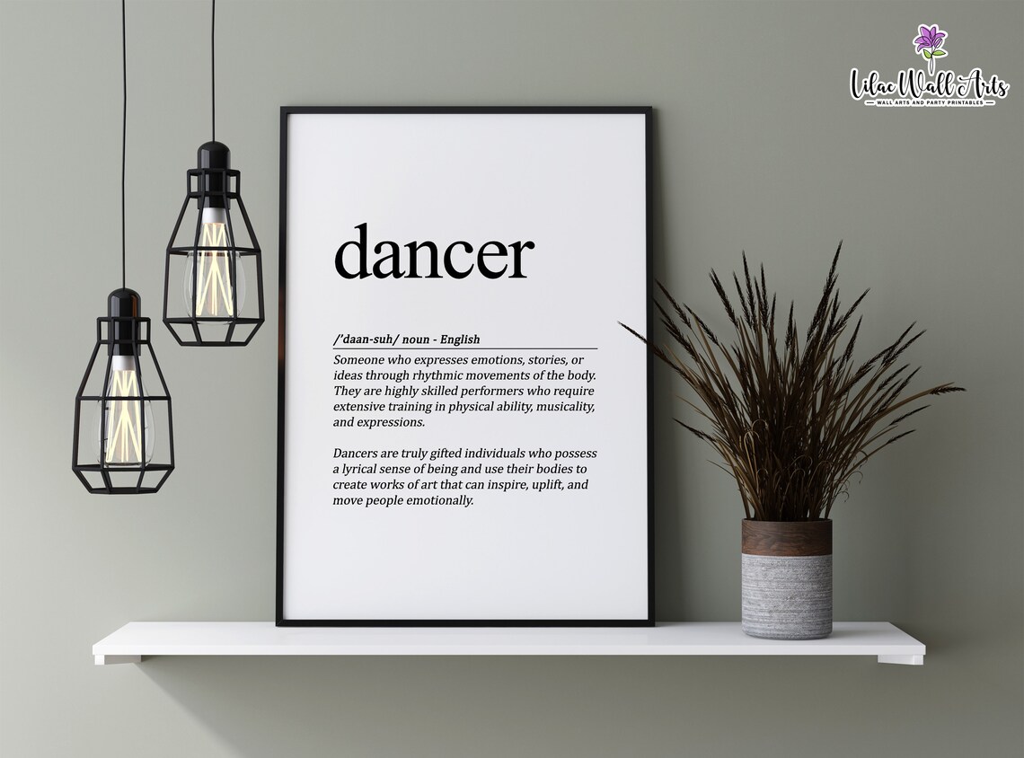 Dancer Line Art Art Print, Dance Studio Decor - Image 2