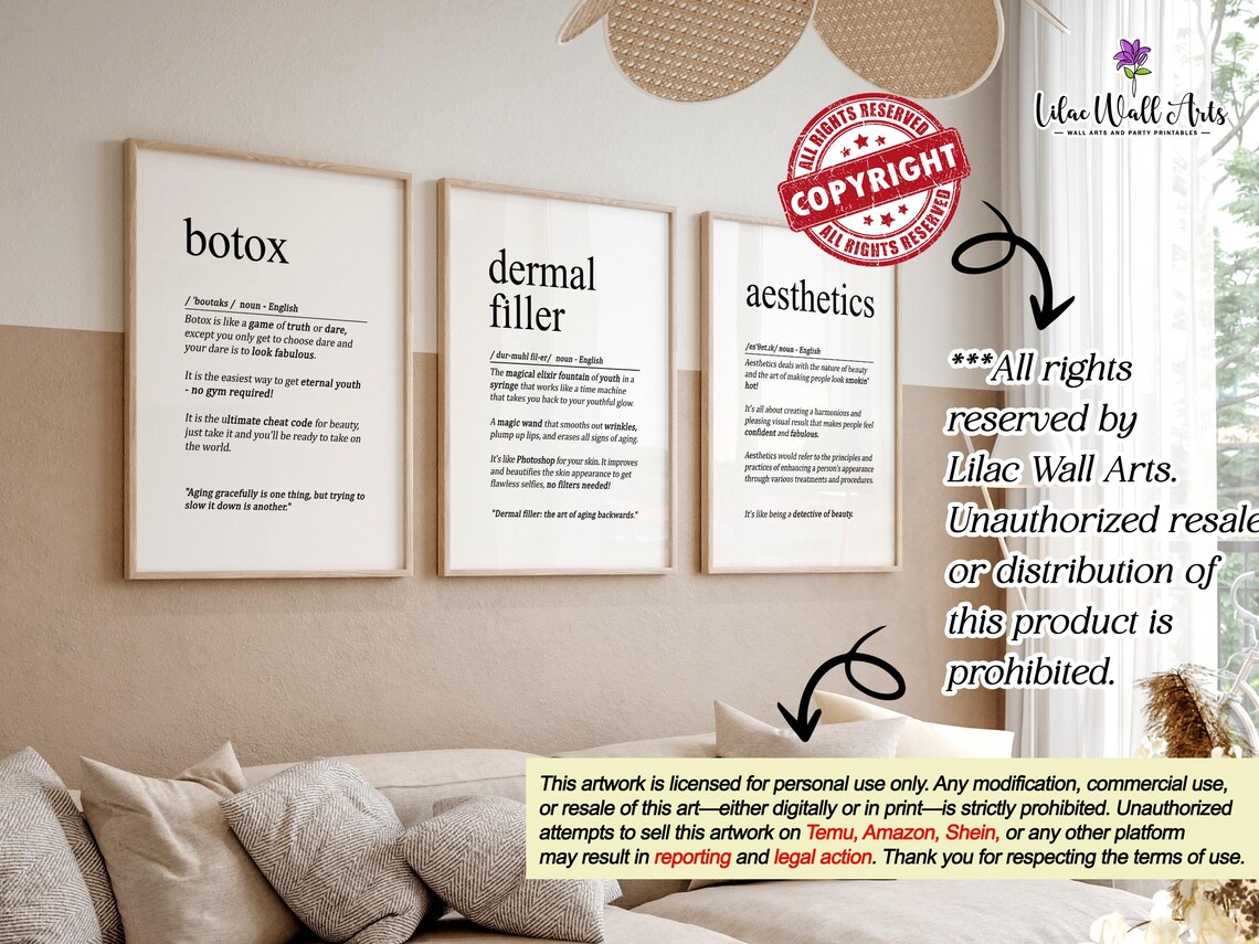 Aesthetics Esthetician Beauty Salon Dcor Art Print - Image 4