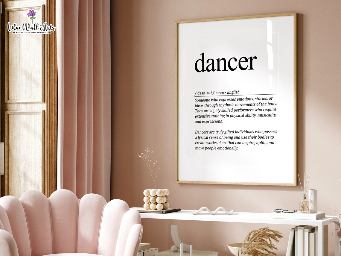 Dancer Line Art Art Print, Dance Studio Decor - Image 4