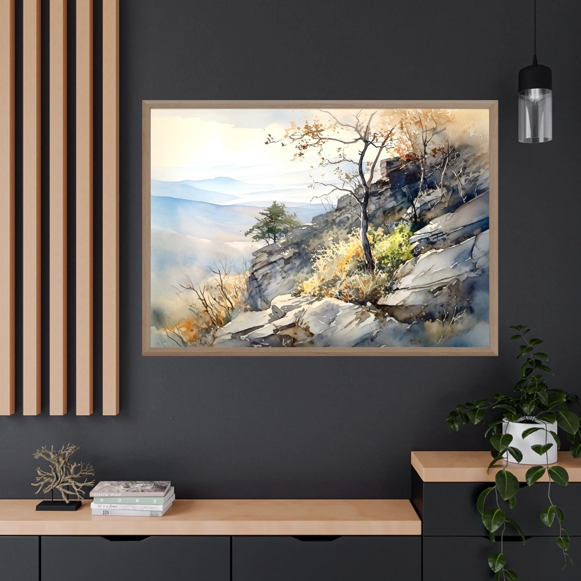 Shenandoah National Park Watercolor Art Print Shenandoah National Park Painting Shenandoah National Park Usa Travel Poster Home Gifts - Image 4