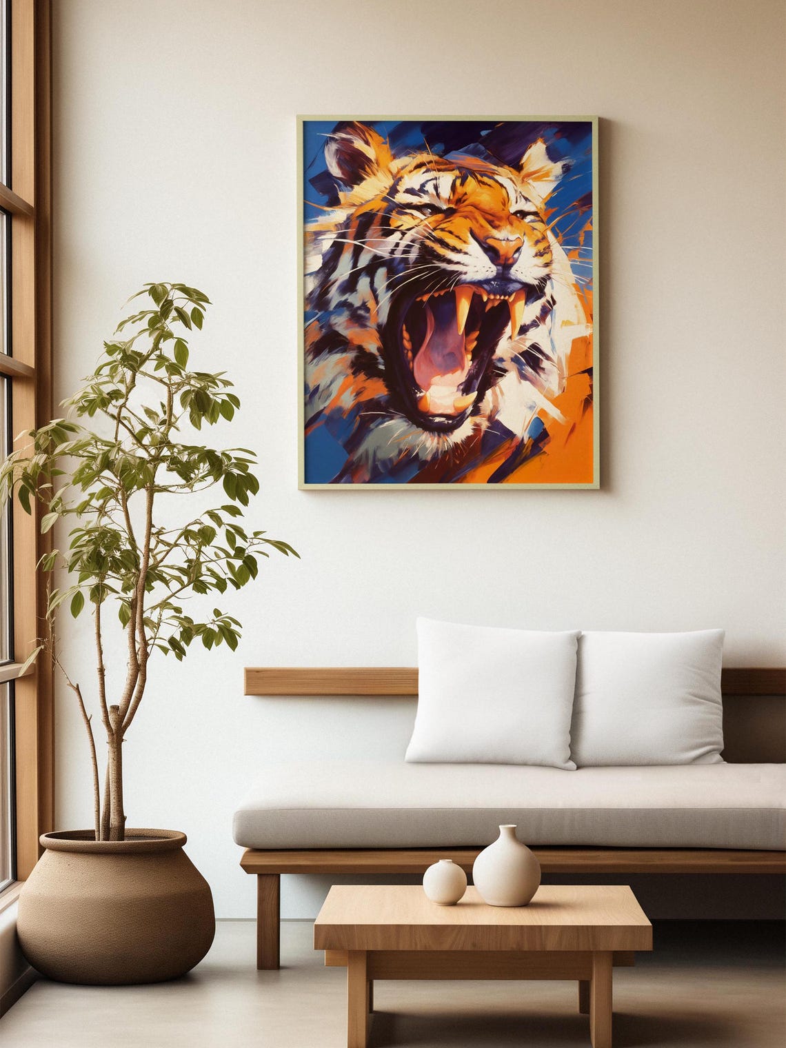 Wildcat Panther Gift For Her Bold Apex Cat Decor Bengal Tiger Wildlife Cat - Image 3