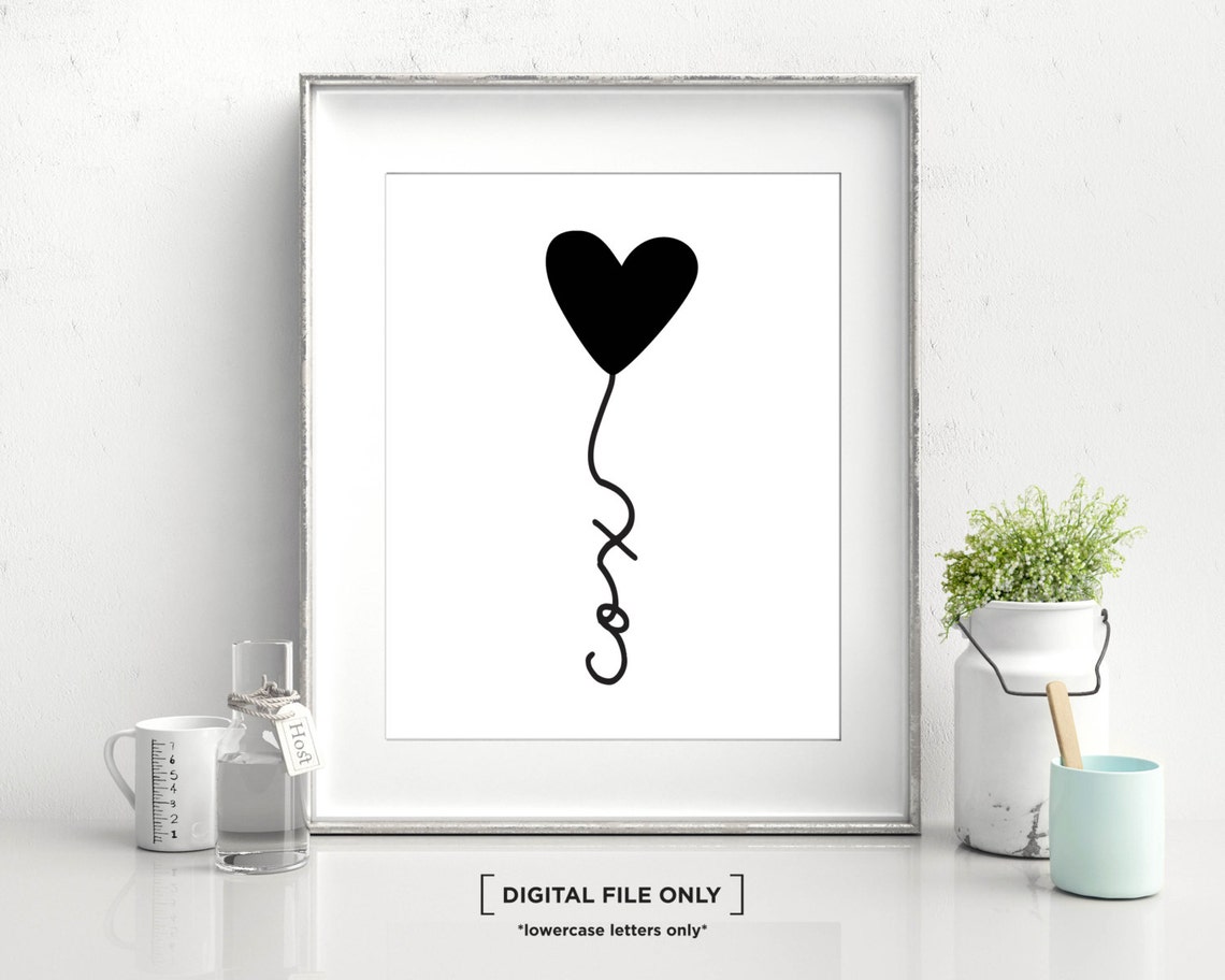 Personalised Family Name Sign Last Name Sign Wall Art Surname Wall Art Decor Personalized Name Art Template