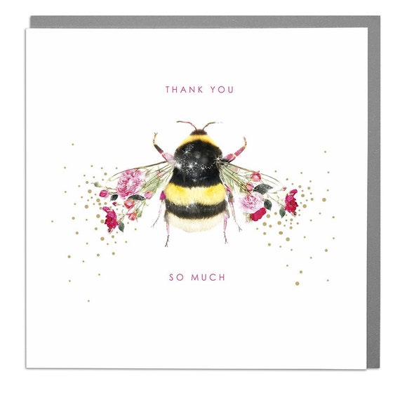 Bee Thank You Card By Lola Design