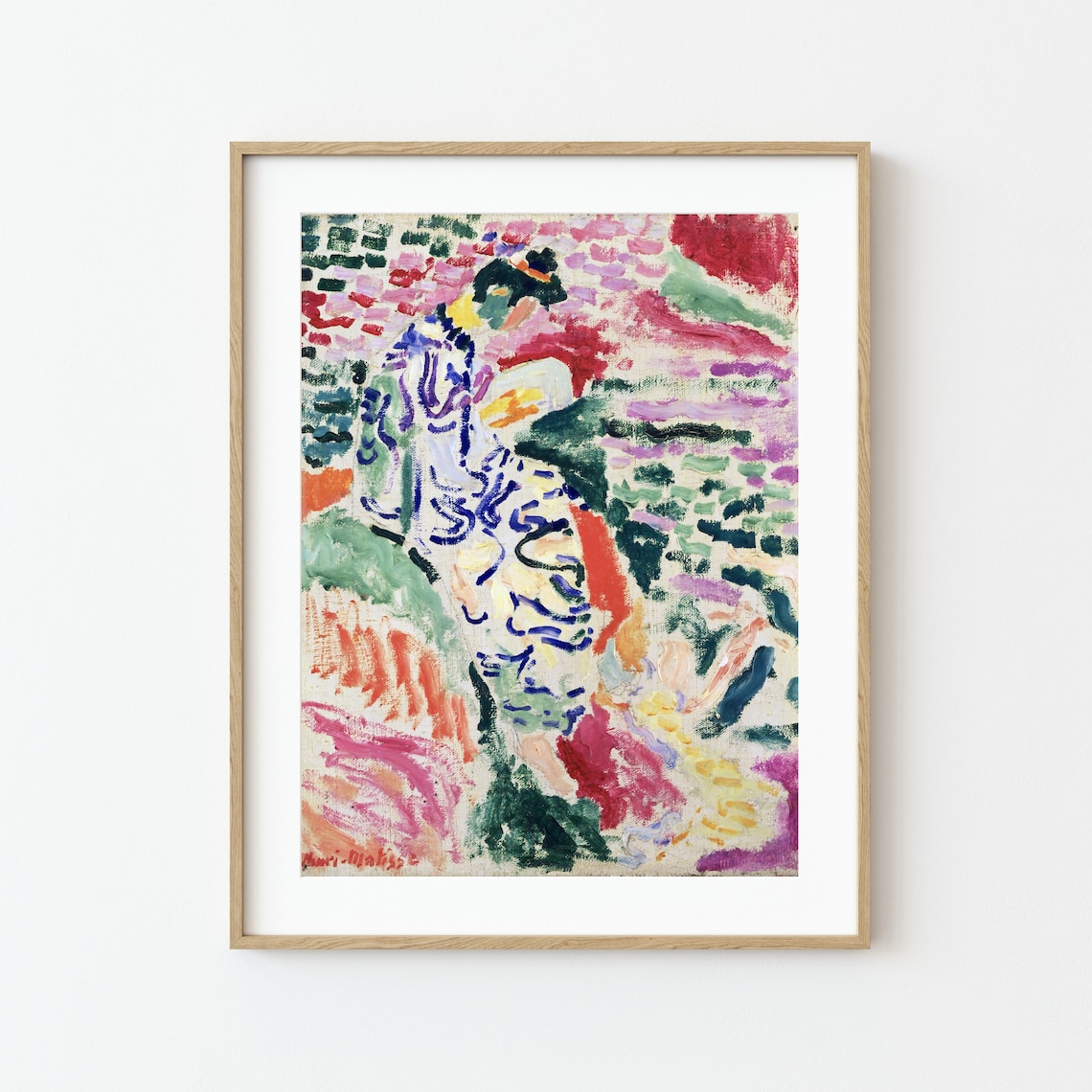 Henri Matisse Japanese Woman By Water Art Print - Image 2
