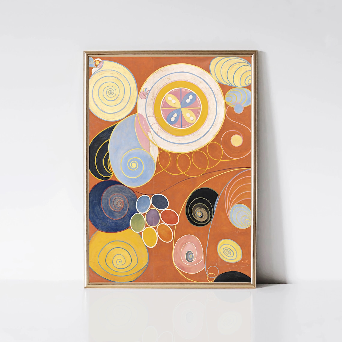 Hilma Af Klint Vintage Minimalist Abstract Art Print