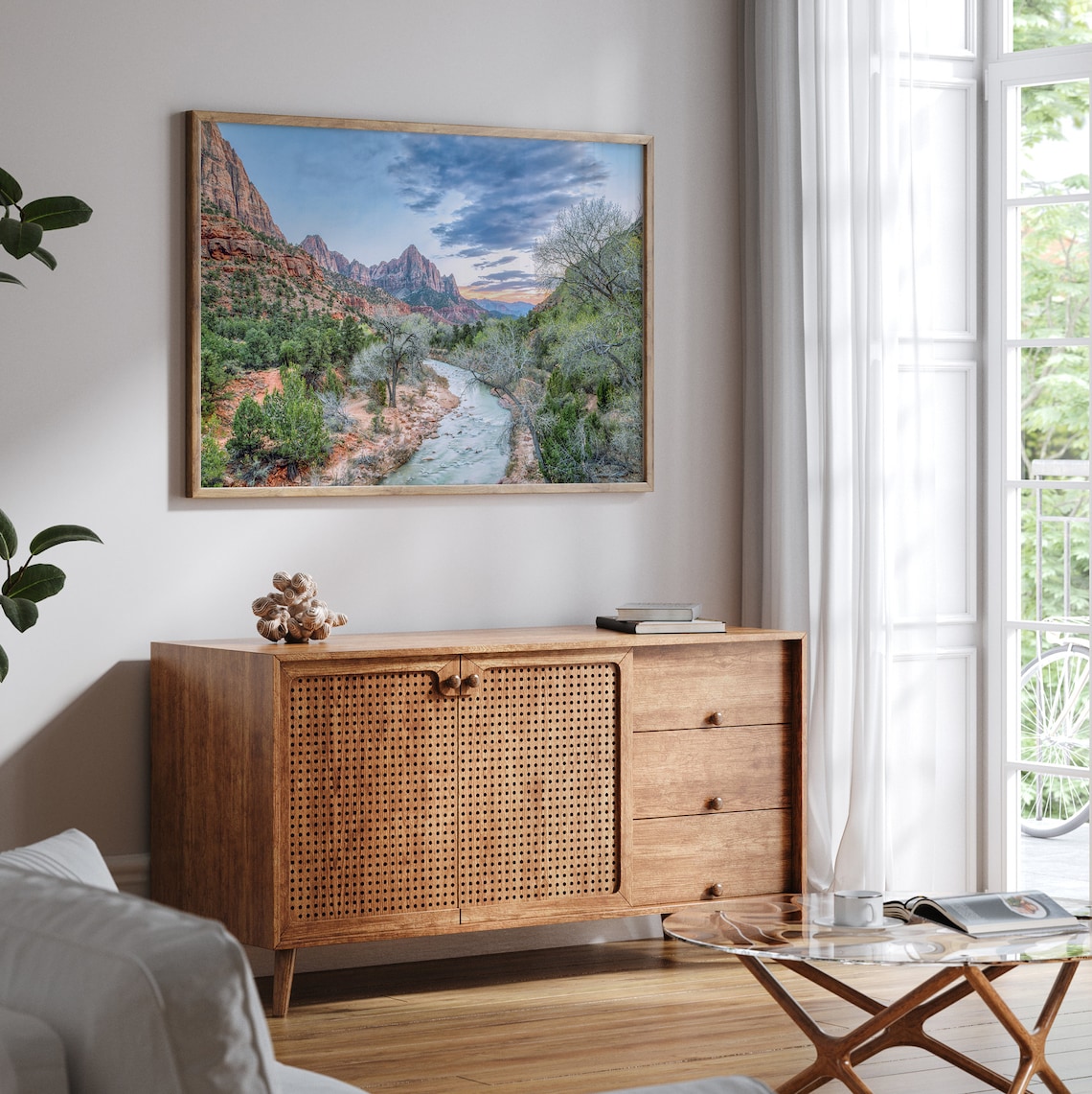 Zion National Park Landscape, Southwest Art Print - Image 5