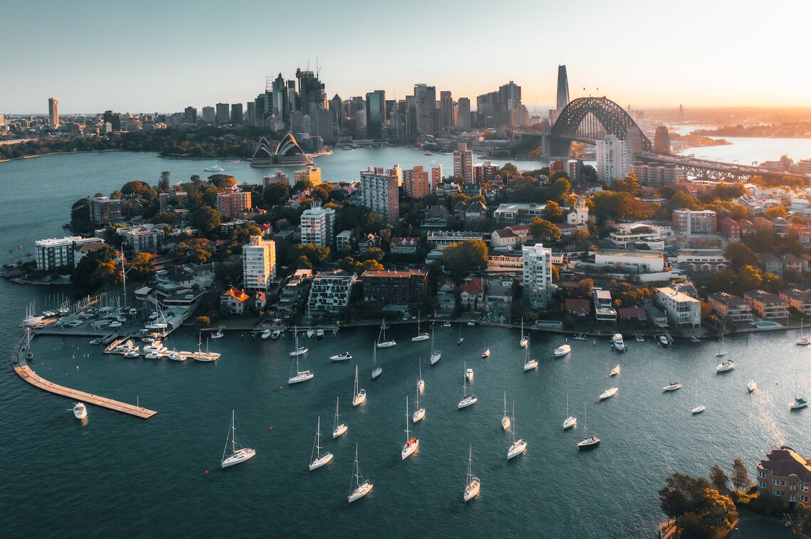 Sydney Harbour, Australia Travel Poster Print - Image 2