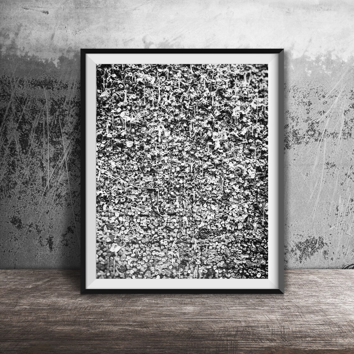 Seattle Gum Wall, Post Alley Travel Art Print - Image 2