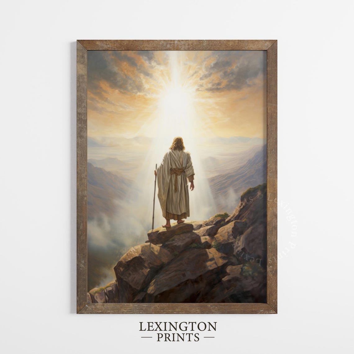 Jesus Art Christian Wall Art Christian Art Jesus Art Christian Print Religious Art Oil Painting Christian Painting Bible Art 387 - Image 3