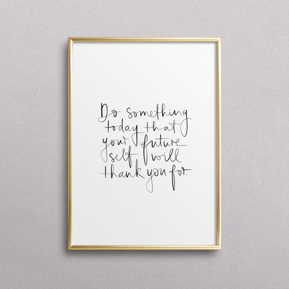 Do Something Today Home Decor Instant Wall Art Gallery Interior Print Gift Idea