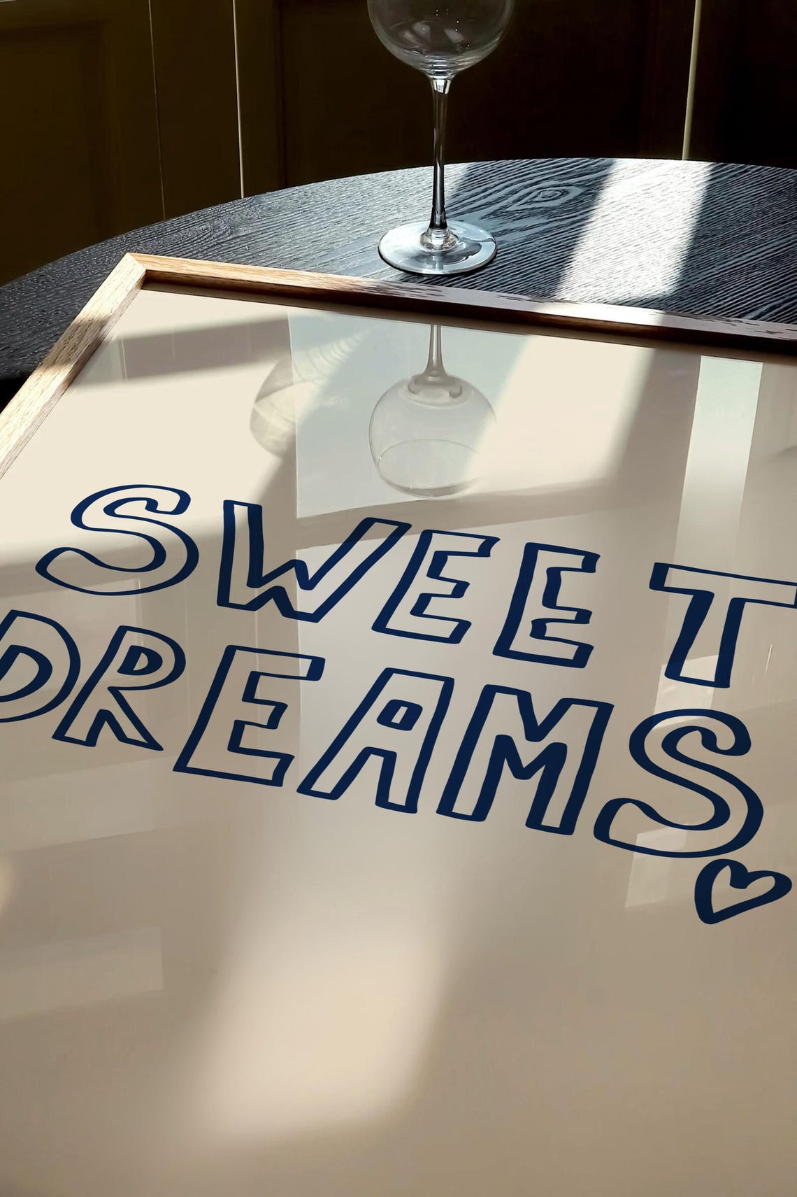 Sweet Dreams Print Above Bed Print Dorm Room Prints Teen Girl Bedroom Prints College Apartment Mid Century Aesthetic Prints - Image 3