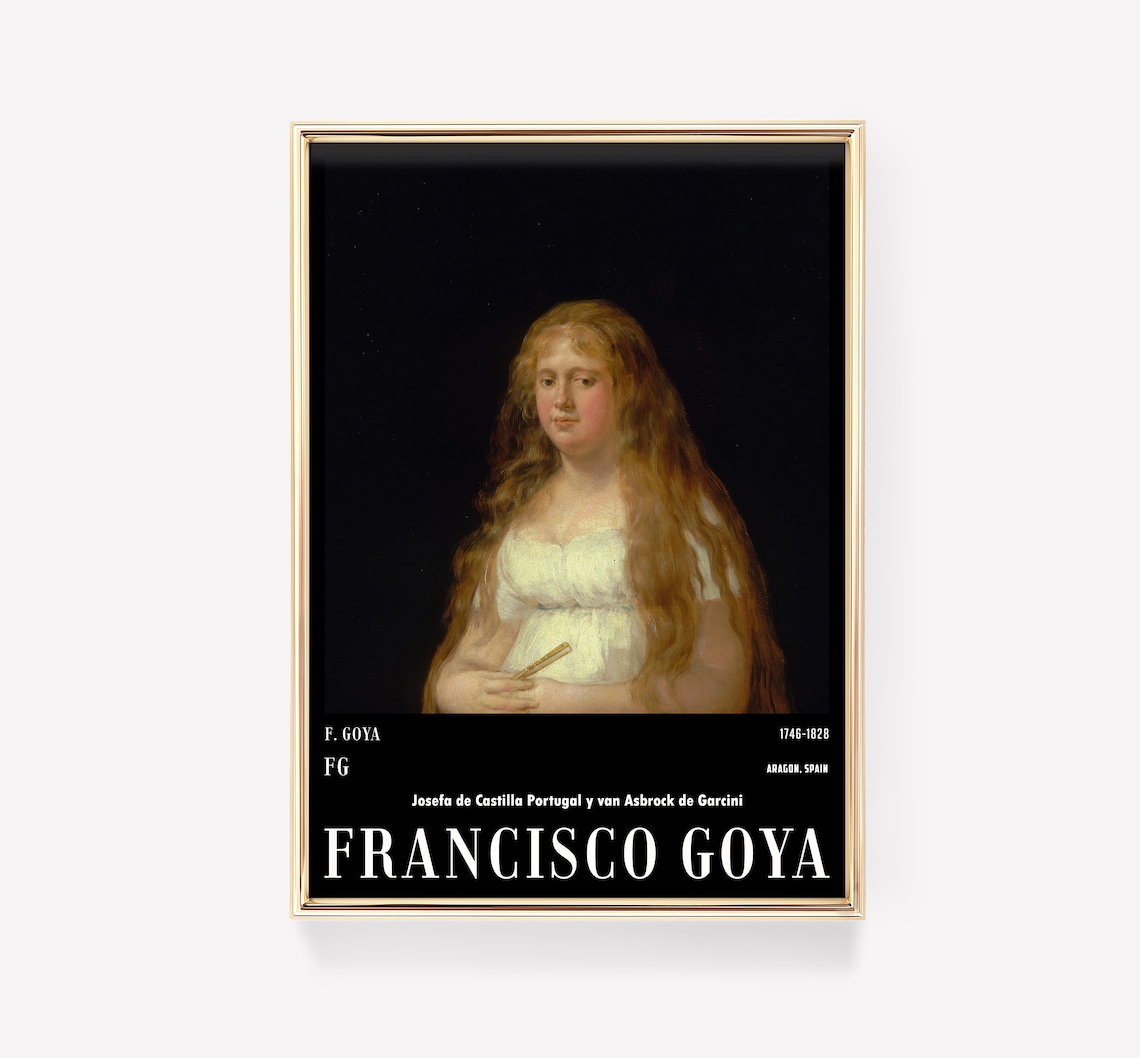 Francisco Goya Vintage Poster, Art Print