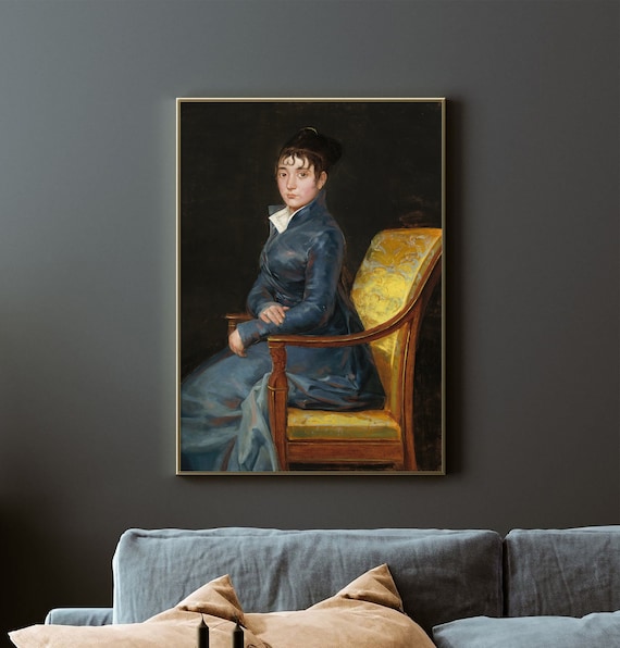 Francisco Goya Therese Louise de Sureda 1803 Portrait Painting Poster
