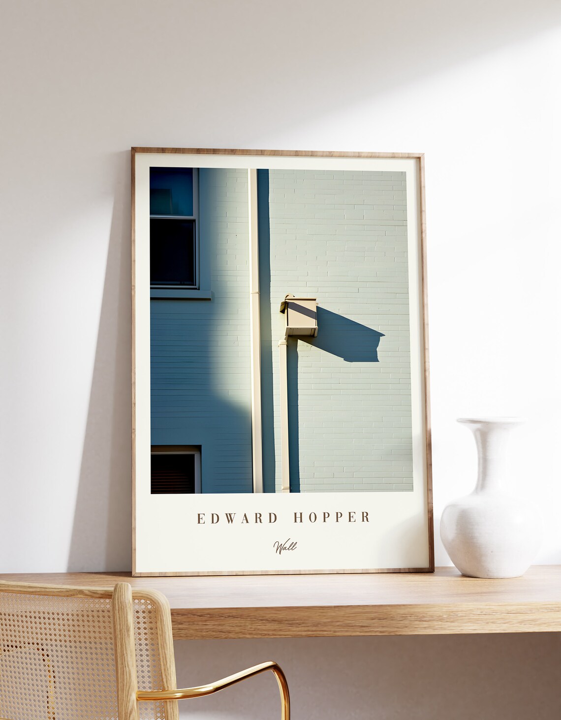 Architecture Print, Mid Century Minimalist Poster