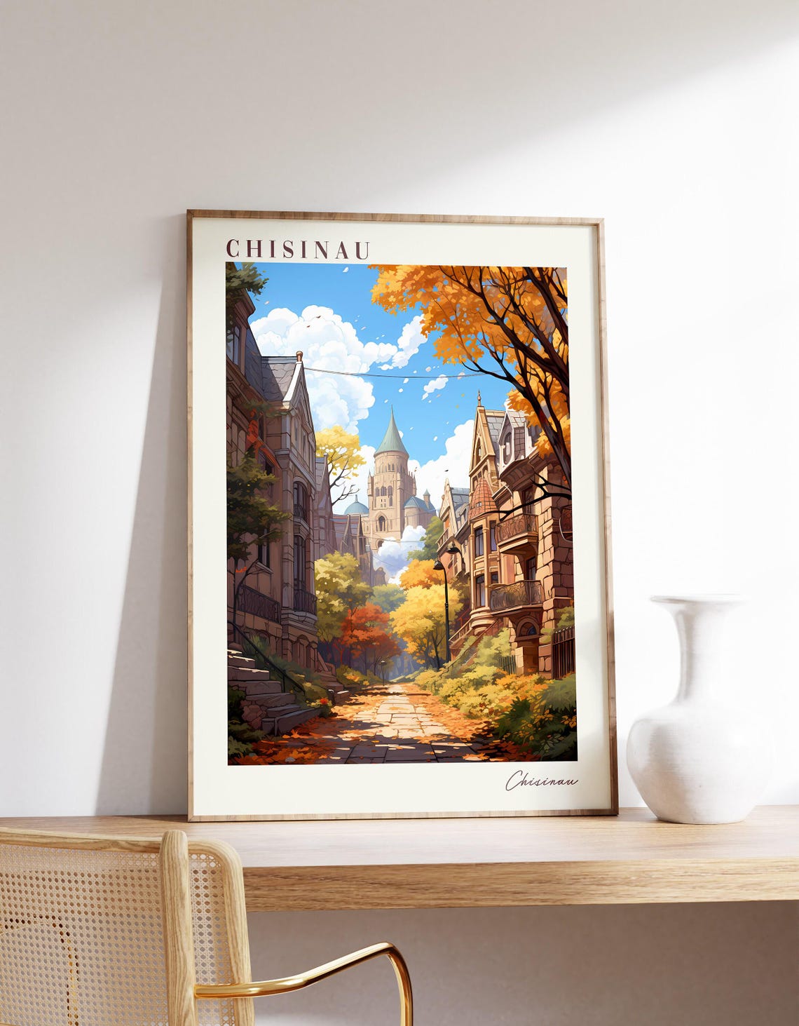 Chisinau Travel Poster