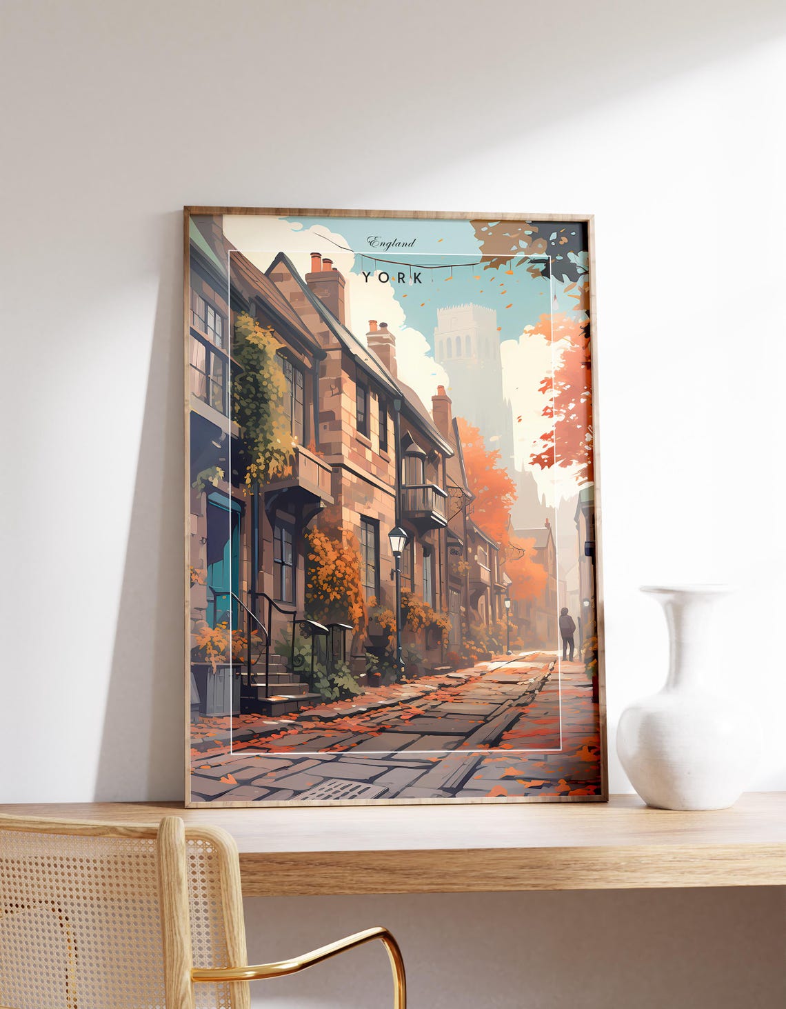 York Travel Poster, England