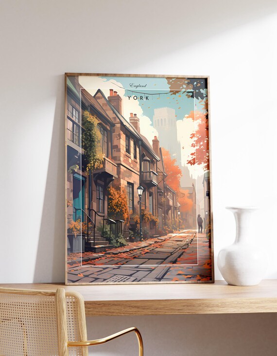 York Travel Poster, England