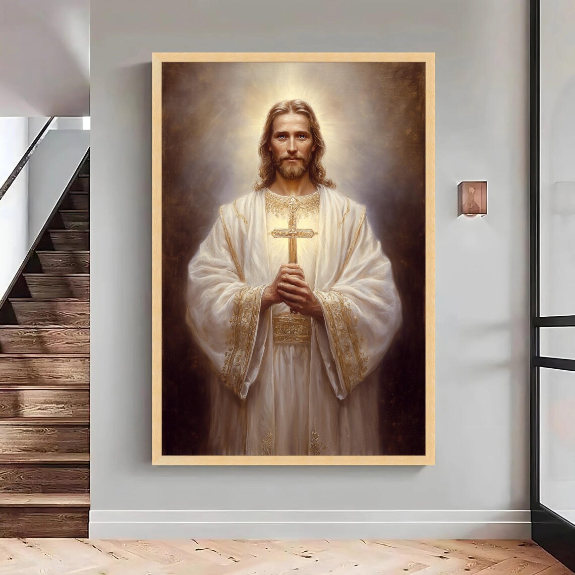 Radiant Jesus Christ Religious Home Decor