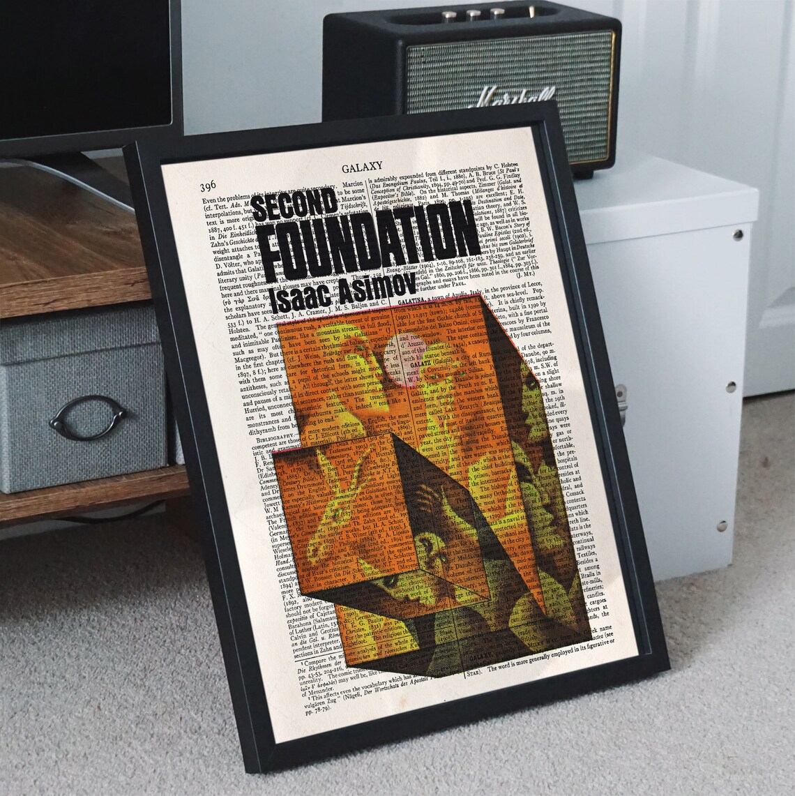 Second Foundation by Isaac Asimov Literary Art Print - Image 3