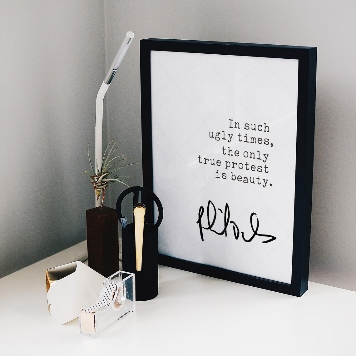 Phil Ochs Quote Print, Protest, Beauty, Civil Rights - Image 2