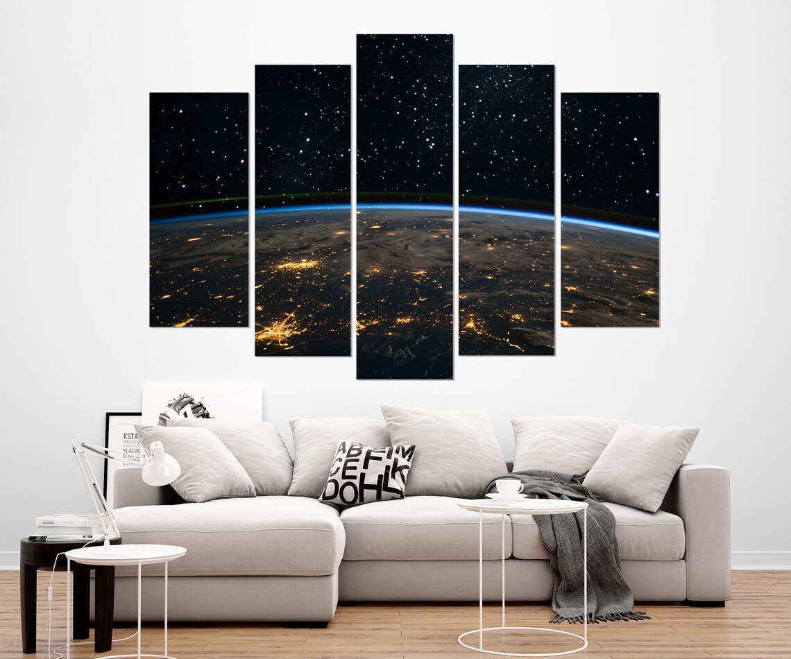 Abstract Universe Space Stars Art Print, Celestial - Image 3