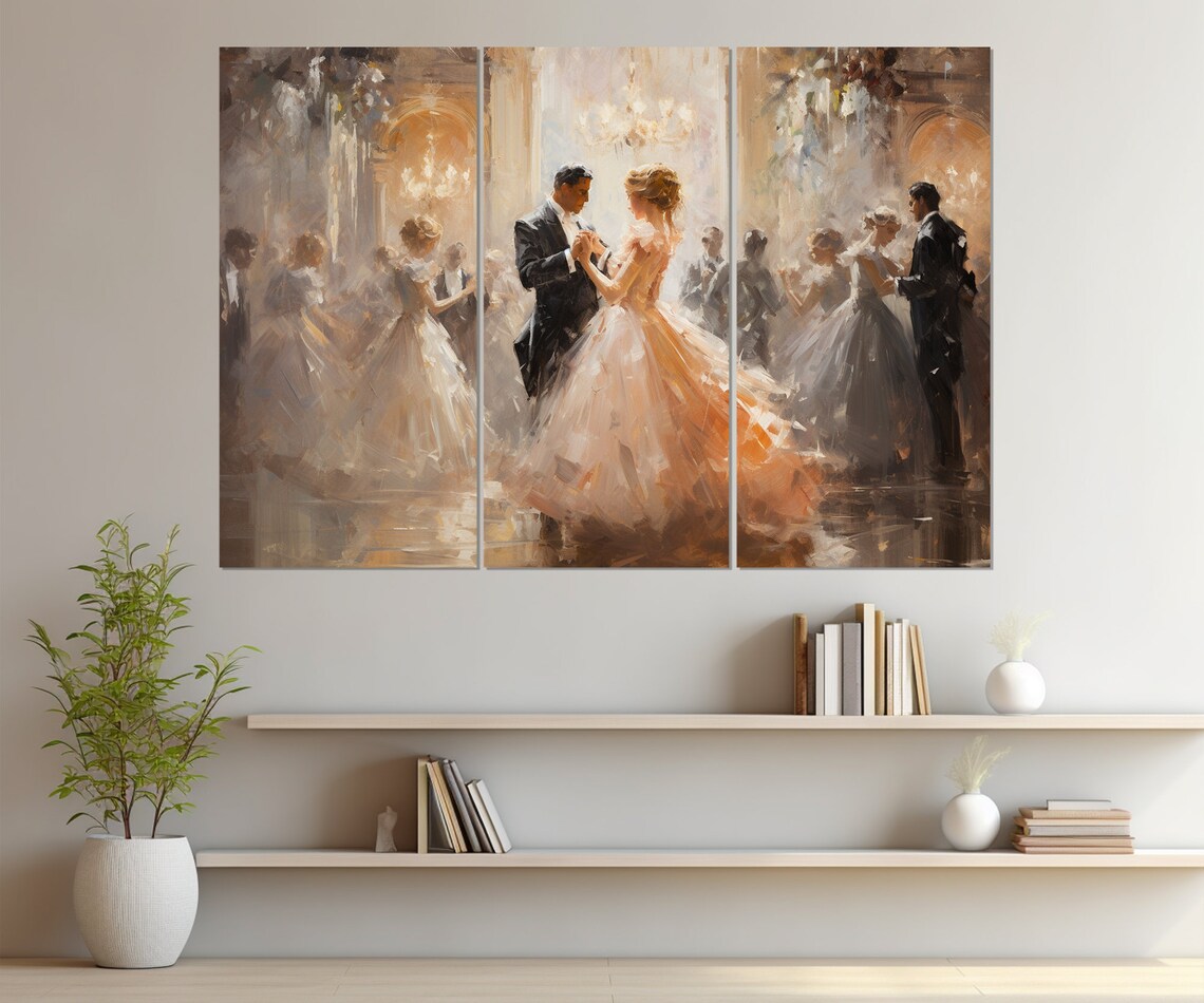 Ballroom Dancing Vintage Dance Wall Art Print - Image 2