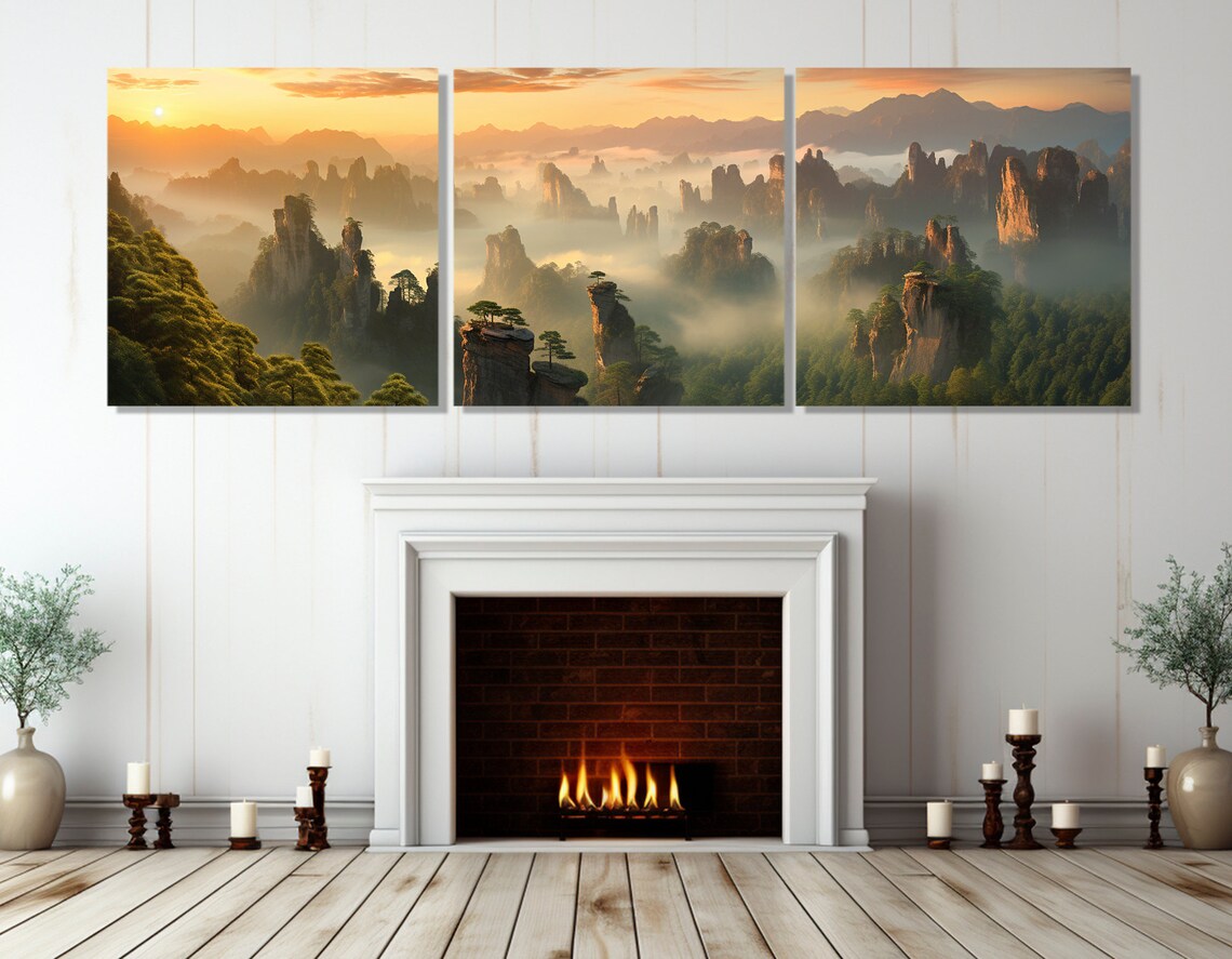Zhangjiajie National Forest Park, China Art Print - Image 4
