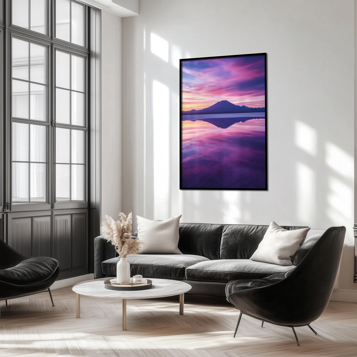 Uyuni Salt Flats at Sunset, Landscape Photography - Image 3