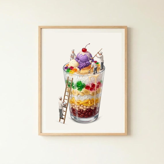 Philippines Halo Kitchen Art Print, Manila