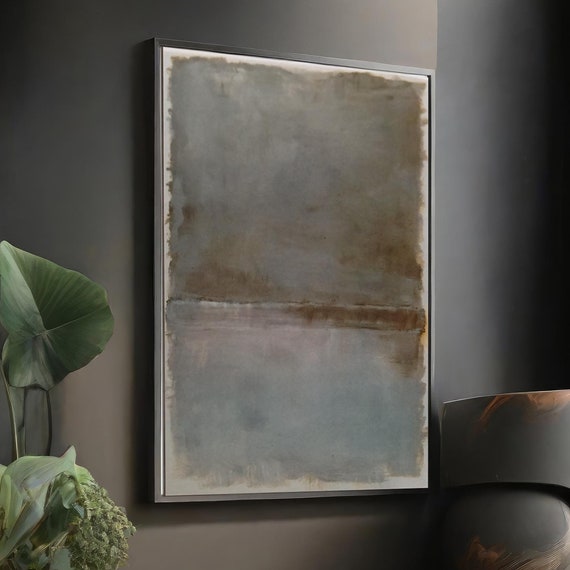 Mark Rothko Colorful Abstract Art Minimalist Painting Modern Wall Decor Contemporary Home Art Unique Gift Homeart Framed