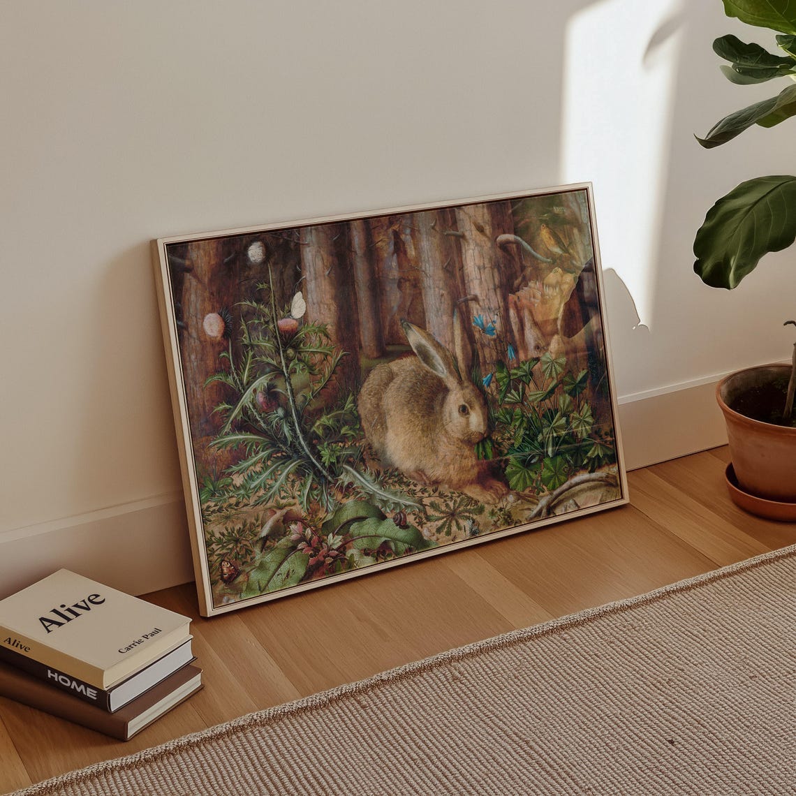 Durer Young Hare Classic Renaissance Nature Study Fine Art Print - Image 3