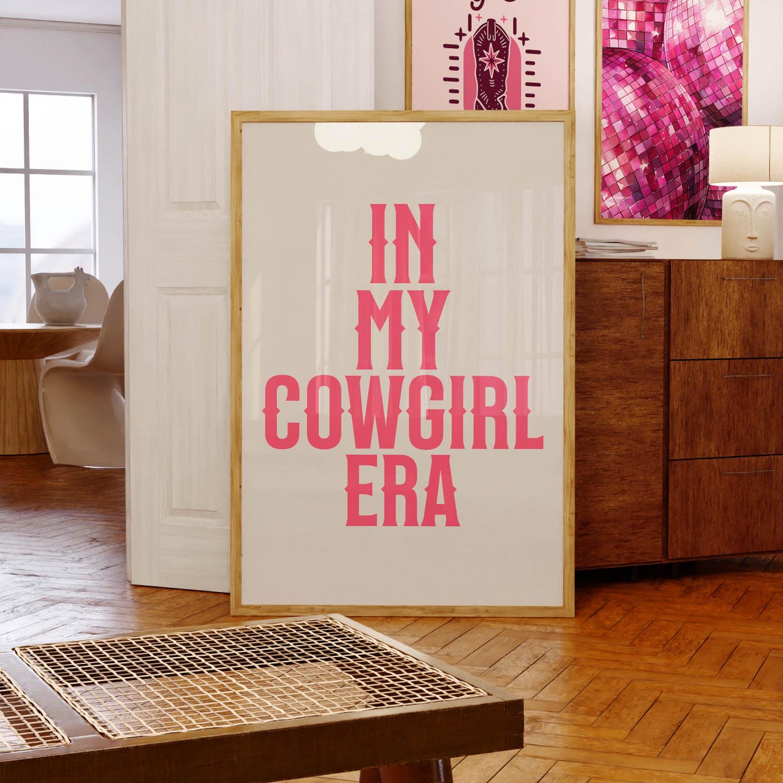 In My Cowgirl Era, Typography Art Print - Image 3