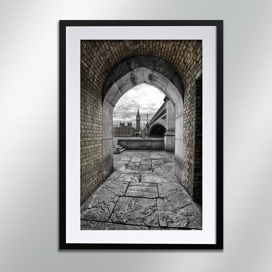 Big Ben London Signed Art Print, Cityscape Photography