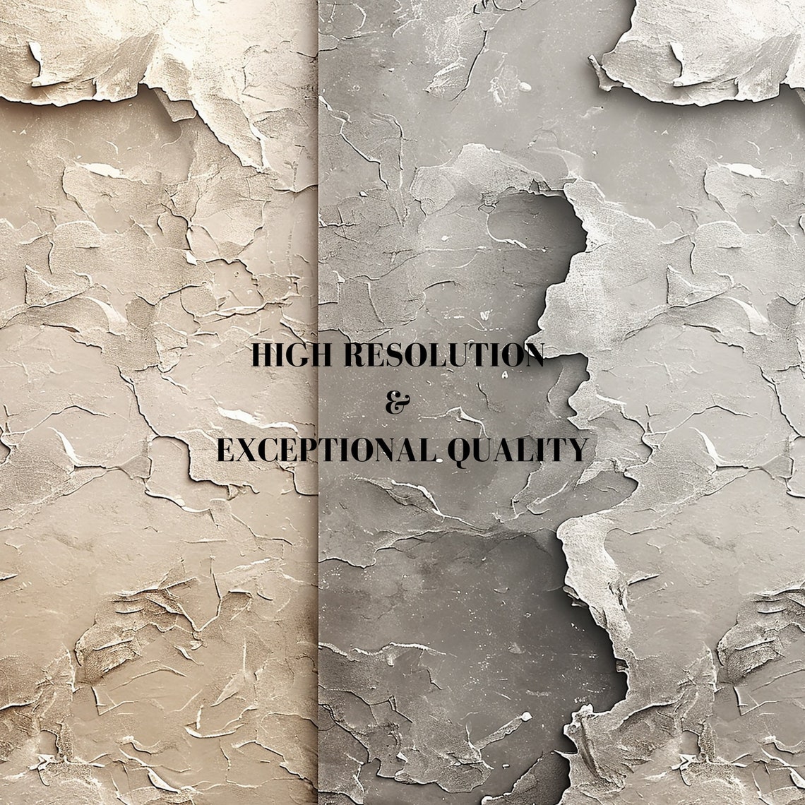 Neutral Plaster Texture Abstract Triptych Modern Minimalist Wall Art - Image 8