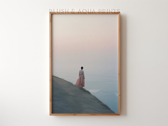 Minimalist Wall Art Photography Prints Mountain Room Decor Boho Trendy Bedroom Over The Bed