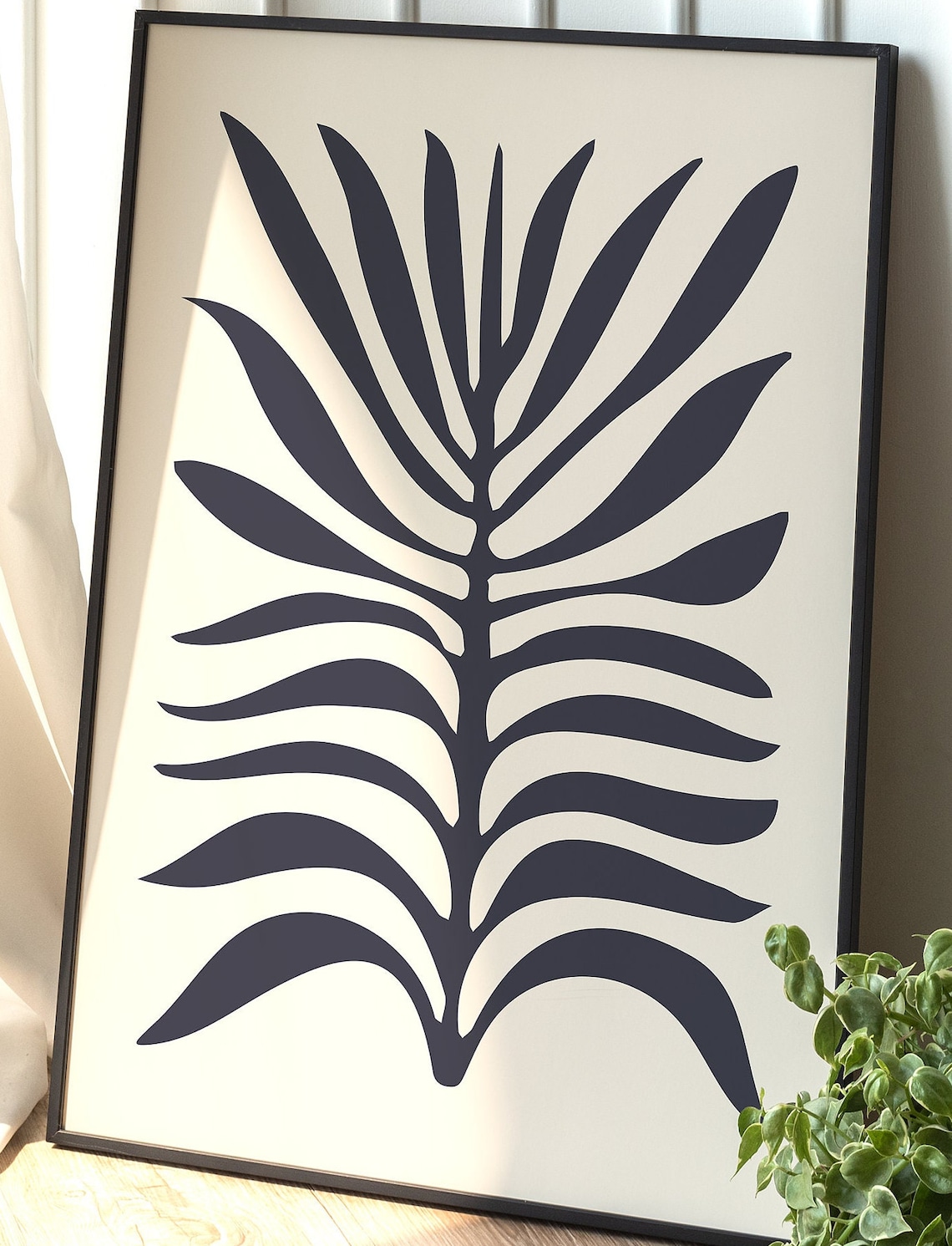 Botanical Print, Minimalist Floral Illustration - Image 2