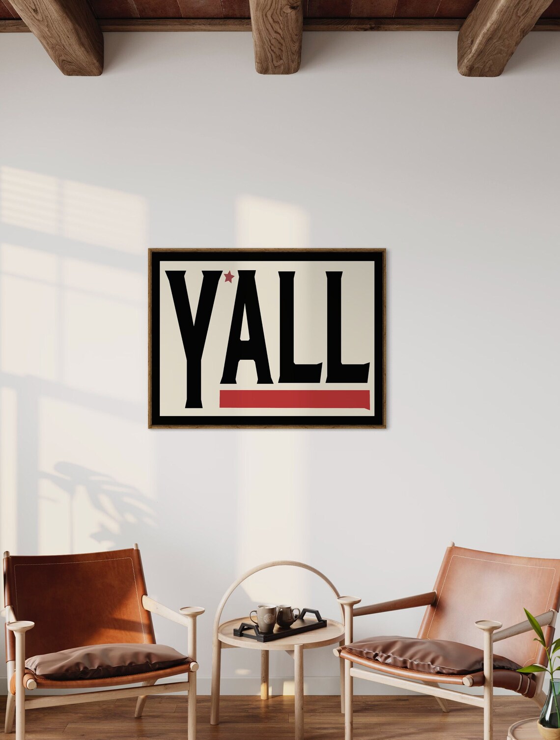 Yall Typography - Western Cowboy Ranch Decor - Image 4