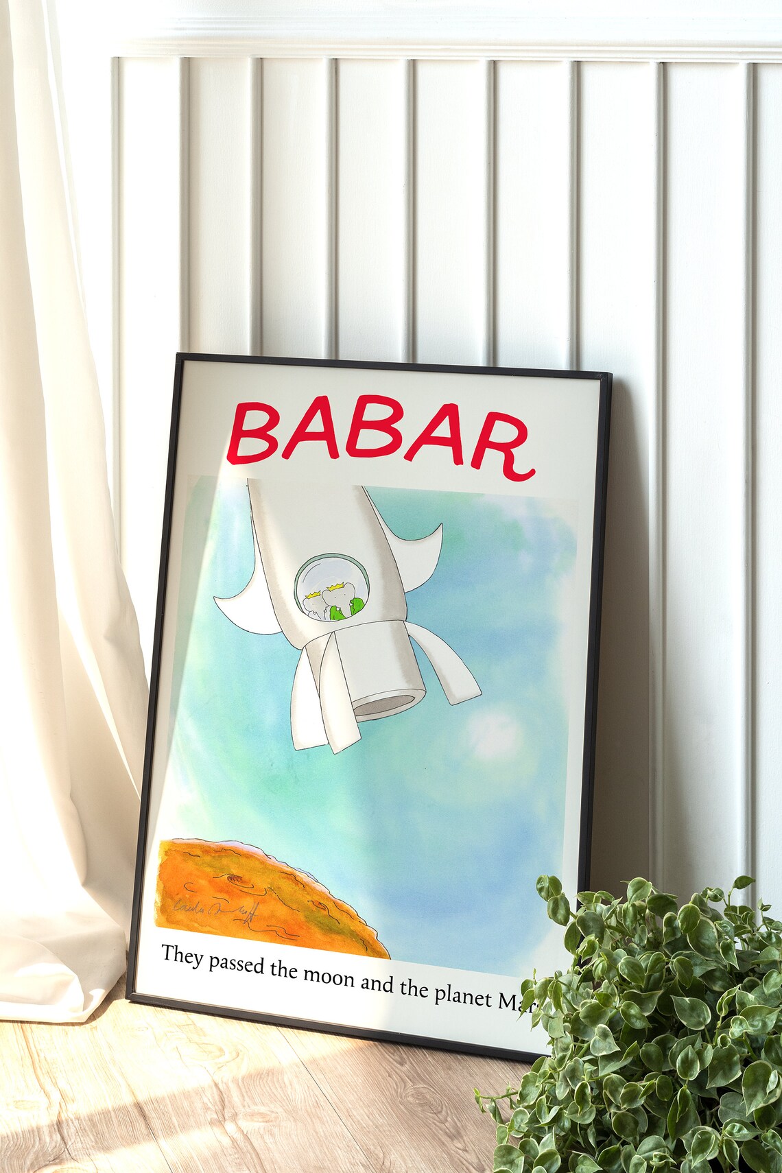 Babar The Classic Travel Poster - Image 3