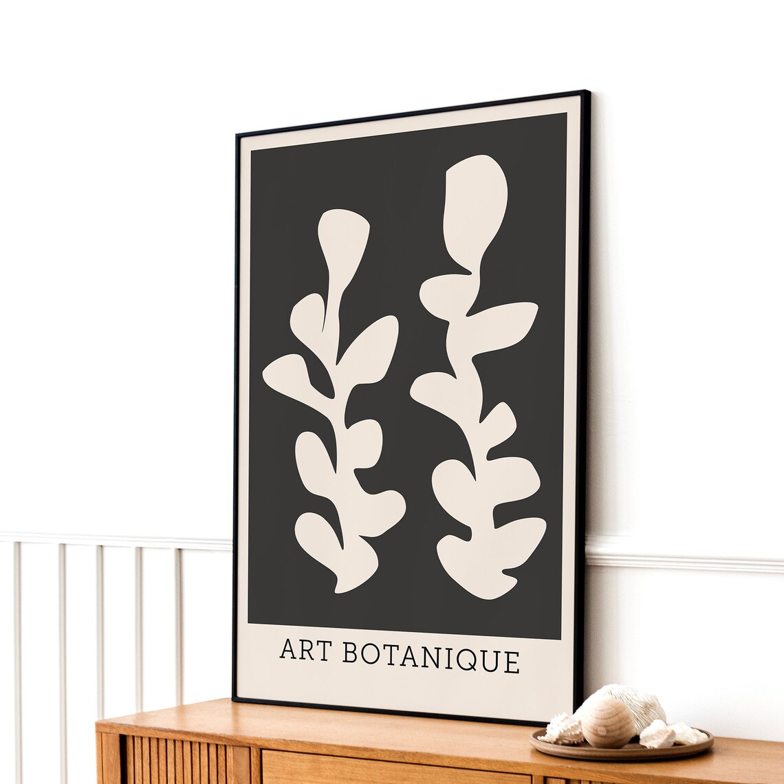 Abstract Botanical Poster, Vintage Floral Illustration - Image 4