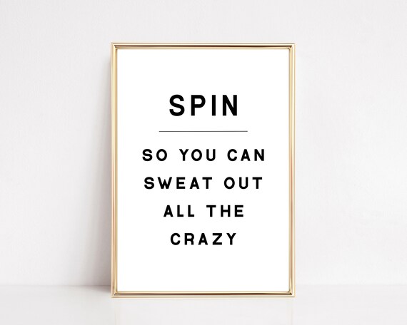 Gym Motivational Print, Home Gym Decor Wall Art