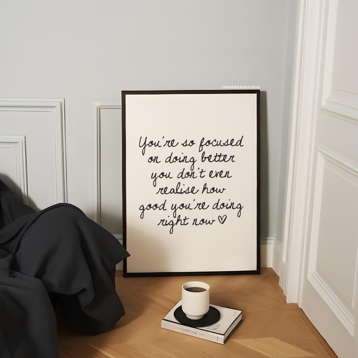 Black White Youre So Focused Motivational Printed Poster The New Era Studio
