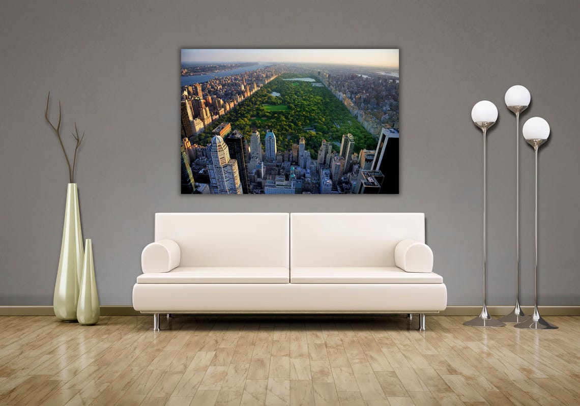 Central Park Aerial View Manhattan Green Oasis City Art Poster - Image 2