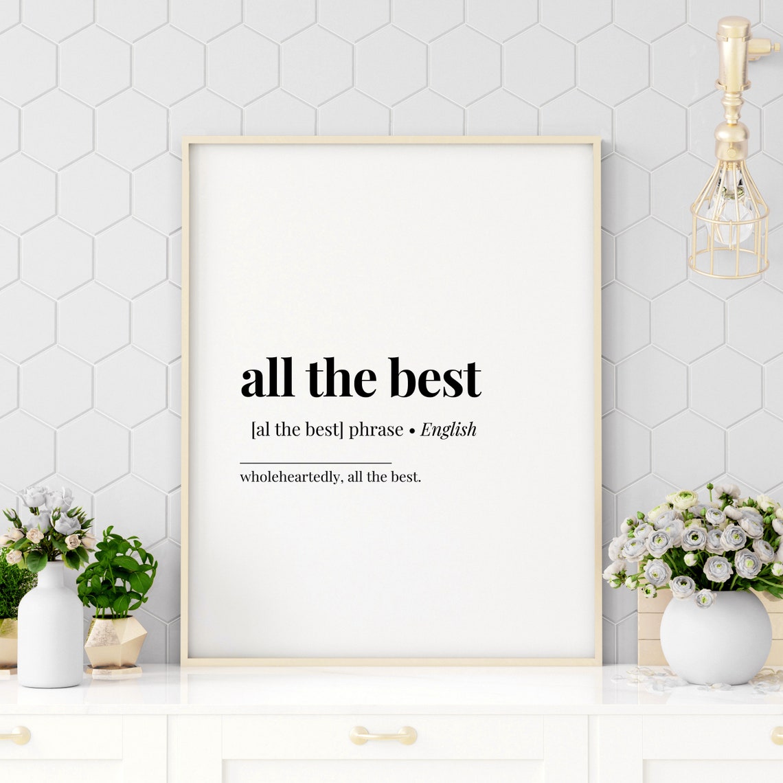 All The Best Funny Office Definition Minimalist Typography Poster