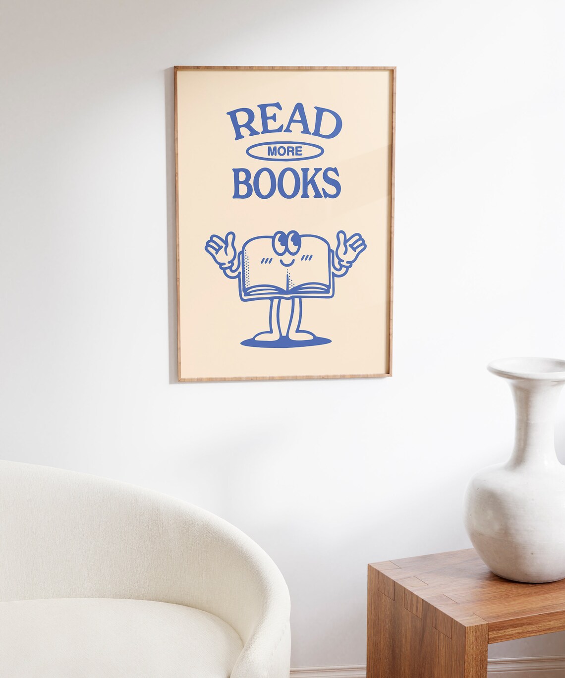 Reading Retro Book Poster, Classroom Wall Art Print - Image 5
