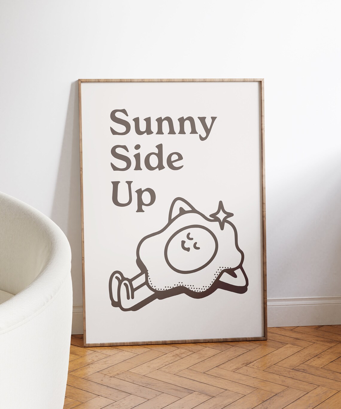 Positive Mindset Retro Minimalist Quote Art Print - Image 7